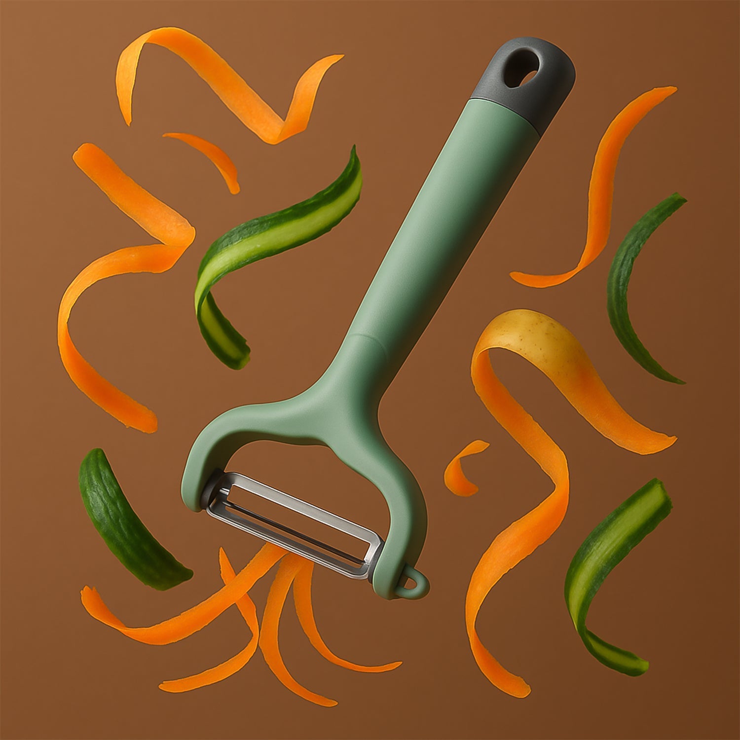 Apex Premium Ergonomic Vegetable Fruit Peeler (1 Pc) Apex Premium Ergonomic Vegetable Fruit Peeler (1 Pc)